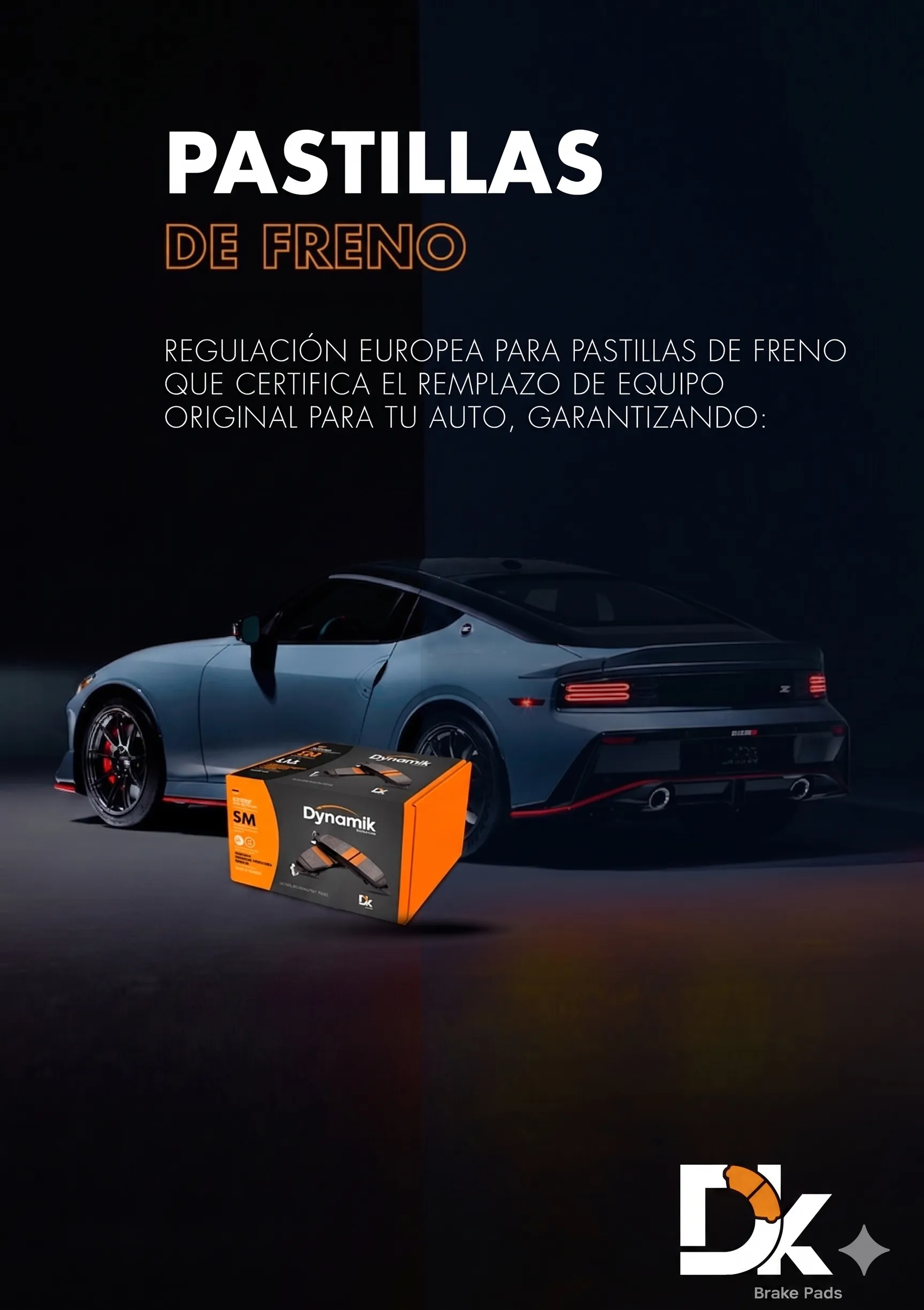 Pastillas de freno Dynamik formulación Semi Met, balance entre durabilidad y respuesta — disponibles en Cali