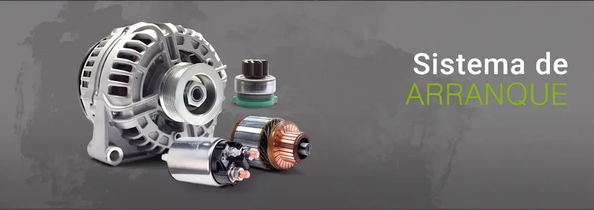 Motores de arranque Totalparts y solenoides para sistema de arranque — autopartes Cali